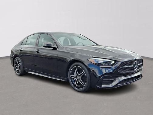Obsidian Black Metallic 2026 Mercedes-Benz C-Class C 300 4MATIC
