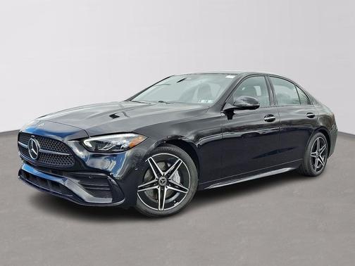 Obsidian Black Metallic 2026 Mercedes-Benz C-Class C 300 4MATIC