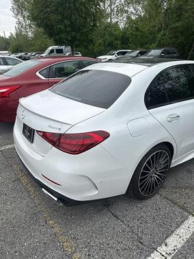 MANUFAKTUR Moonlight White Metallic 2025 Mercedes-Benz C-Class