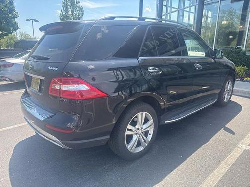 Black 2015 Mercedes-Benz M-Class 4MATIC