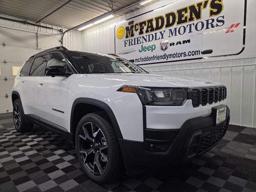 Bright White Clearcoat 2026 Jeep Cherokee Overland