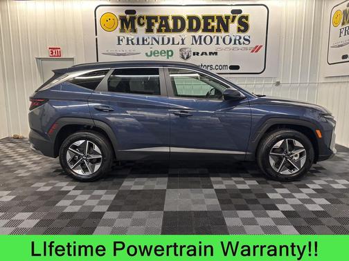 Atlantis Blue 2025 Hyundai TUCSON SEL