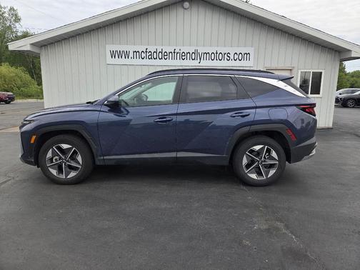 Atlantis Blue 2025 Hyundai TUCSON SEL