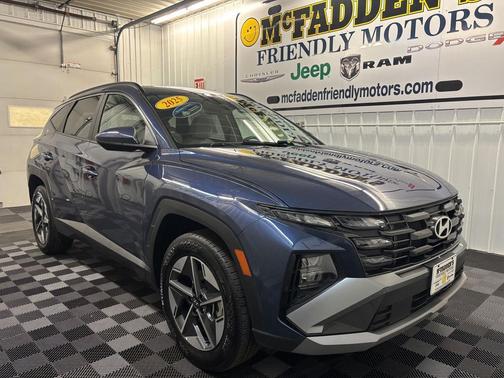 Atlantis Blue 2025 Hyundai TUCSON SEL