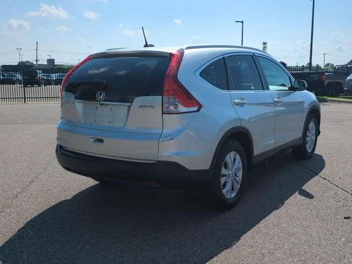 Alabaster Silver Metallic 2013 Honda CR-V EX-L