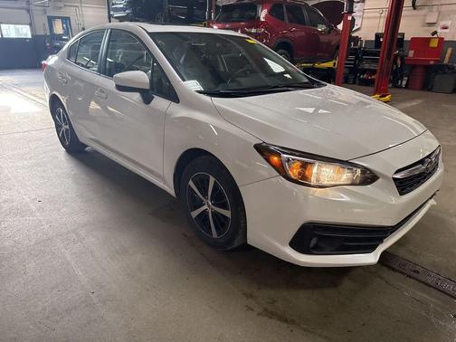 Crystal White Pearl 2023 Subaru Impreza Premium