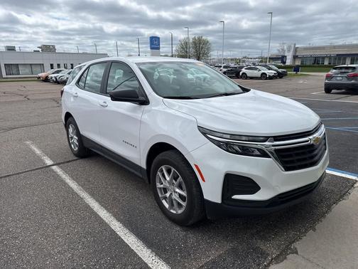 Summit White 2023 Chevrolet Equinox LS