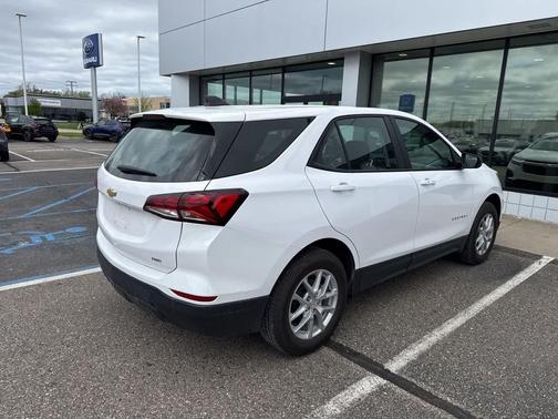 Summit White 2023 Chevrolet Equinox LS