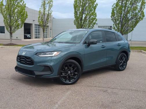 Nordic Forest Pearl 2023 Honda HR-V AWD Sport