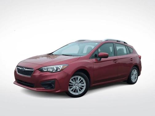 Crimson Red Pearl 2018 Subaru Impreza 2.0i Premium