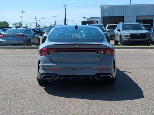 Wolf Gray 2021 Kia K5 GT-Line