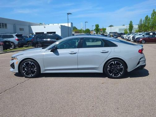 Wolf Gray 2021 Kia K5 GT-Line