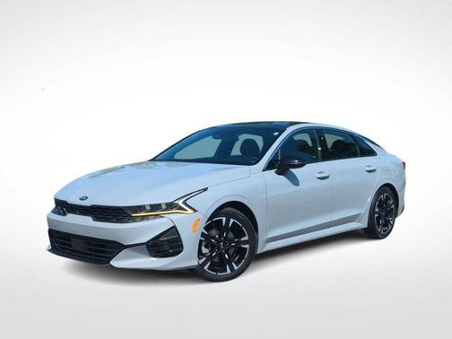 Wolf Gray 2021 Kia K5 GT-Line