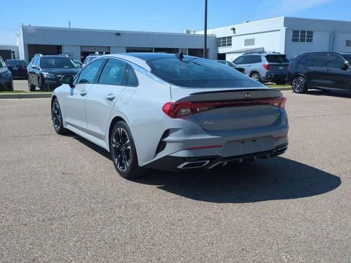 Wolf Gray 2021 Kia K5 GT-Line