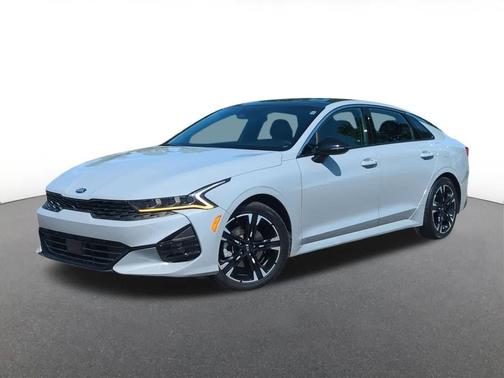 Wolf Gray 2021 Kia K5 GT-Line