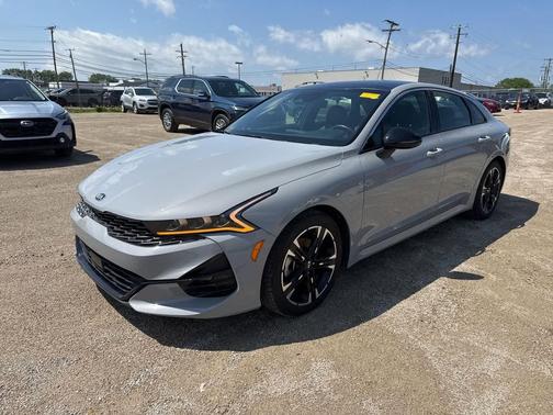 Wolf Gray 2021 Kia K5 GT-Line