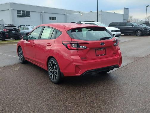 Pure Red 2026 Subaru Impreza Sport