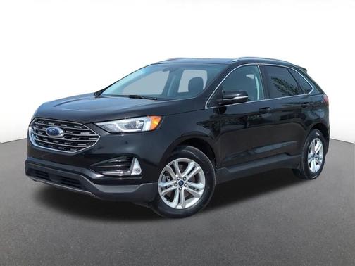 Agate Black Metallic 2019 Ford Edge SEL