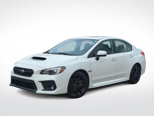 Crystal White Pearl 2021 Subaru WRX Limited