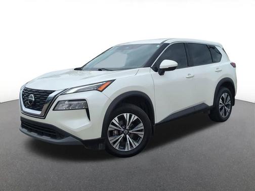 Pearl White Tricoat 2021 Nissan Rogue SV