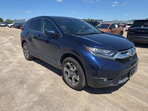 Obsidian Blue Pearl 2017 Honda CR-V EX