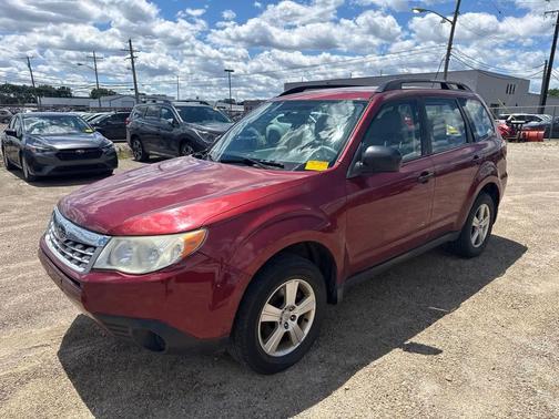 Camellia Red 2011 Subaru Forester 2.5 X