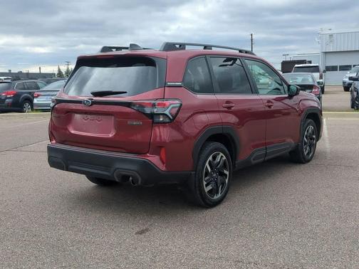 Crimson Red Pearl 2025 Subaru Forester Hybrid Limited