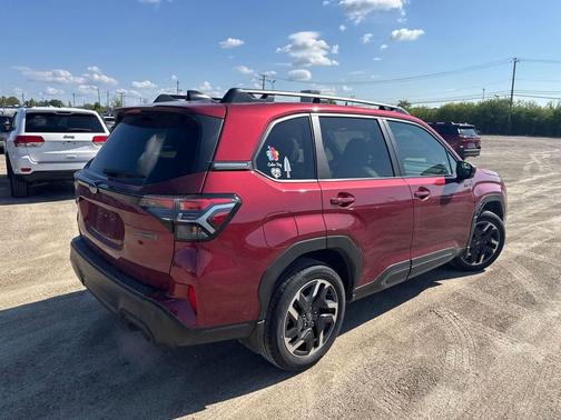 Crimson Red Pearl 2025 Subaru Forester Hybrid Limited