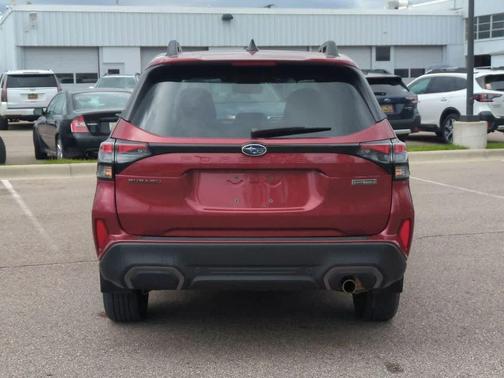 Crimson Red Pearl 2025 Subaru Forester Hybrid Limited