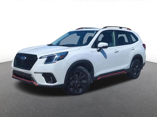Crystal White Pearl 2023 Subaru Forester Sport