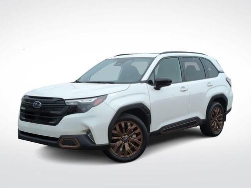 Crystal White Pearl 2025 Subaru Forester Sport
