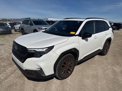 Crystal White Pearl 2025 Subaru Forester Sport