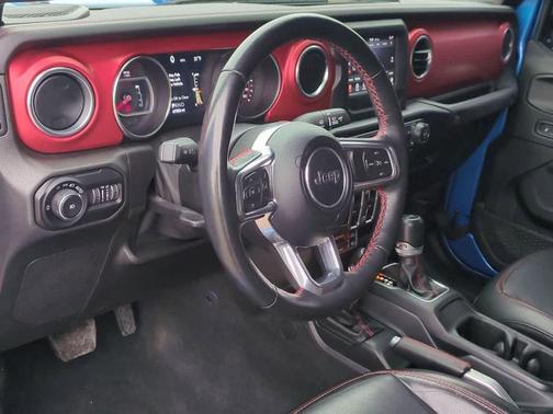 Hydro Blue Pearlcoat 2021 Jeep Wrangler Unlimited Rubicon