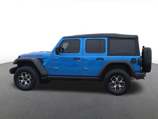 Hydro Blue Pearlcoat 2021 Jeep Wrangler Unlimited Rubicon