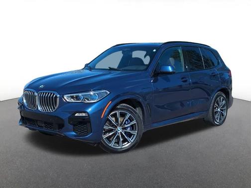 Phytonic Blue Metallic 2021 BMW X5 PHEV xDrive45e