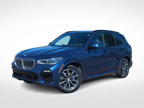 Phytonic Blue Metallic 2021 BMW X5 PHEV xDrive45e