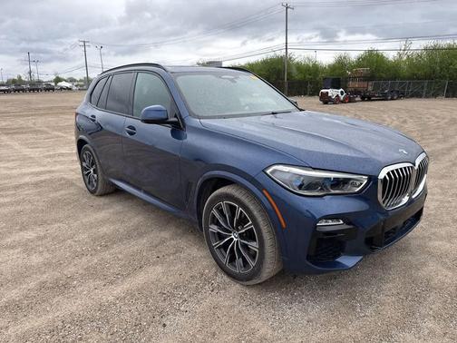 Phytonic Blue Metallic 2021 BMW X5 PHEV xDrive45e