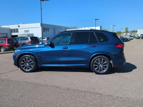 Phytonic Blue Metallic 2021 BMW X5 PHEV xDrive45e