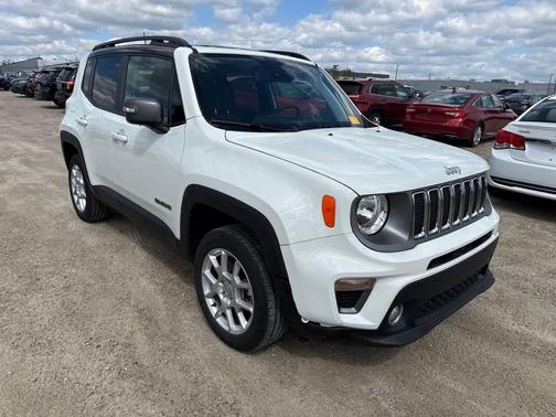 Alpine White Clearcoat 2021 Jeep Renegade Limited