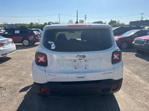 Alpine White Clearcoat 2021 Jeep Renegade Limited