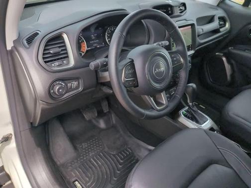 Alpine White Clearcoat 2021 Jeep Renegade Limited