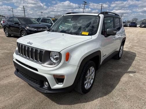 Alpine White Clearcoat 2021 Jeep Renegade Limited