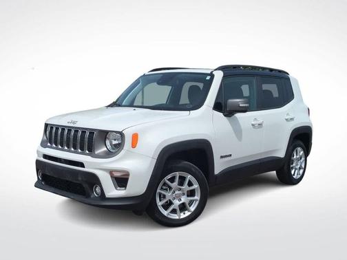 Alpine White Clearcoat 2021 Jeep Renegade Limited