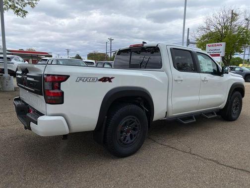 Glacier White 2026 Nissan Frontier PRO-4X