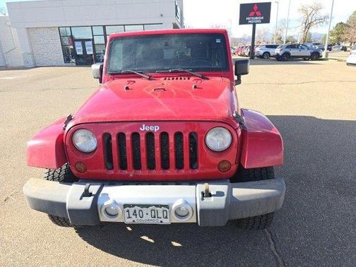 Flame Red Clearcoat 2012 Jeep Wrangler Unlimited Sahara