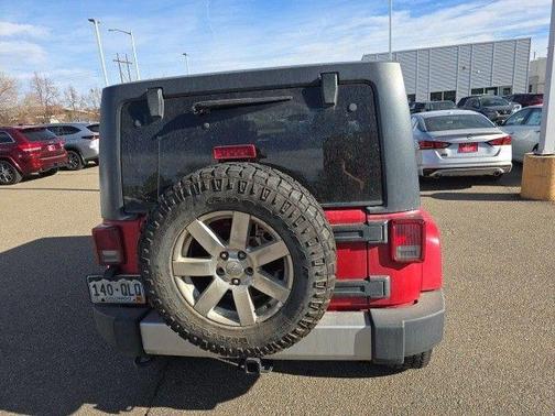 Flame Red Clearcoat 2012 Jeep Wrangler Unlimited Sahara