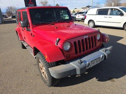 Flame Red Clearcoat 2012 Jeep Wrangler Unlimited Sahara