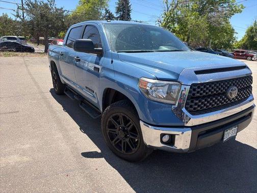 Blue 2019 Toyota Tundra SR5