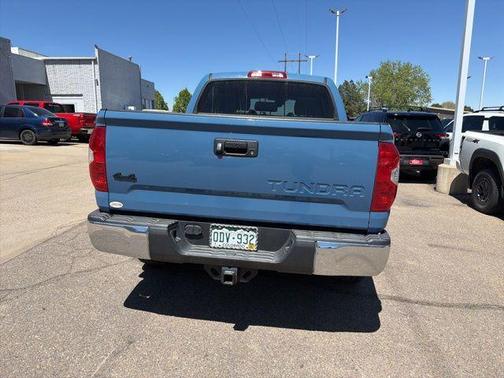 Blue 2019 Toyota Tundra SR5