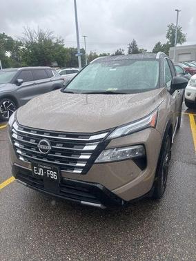 Dk Beige Blk 2024 Nissan Rogue Platinum